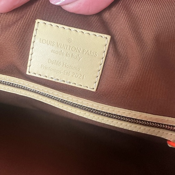 Louis Vuitton Raffia Keepall Bandoulière 50 - Picture 6 of 10